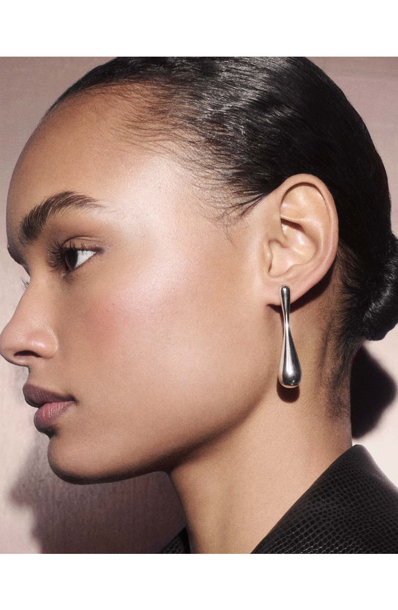 PDPAOLA Glacier earrings, Alternate, color, Silver