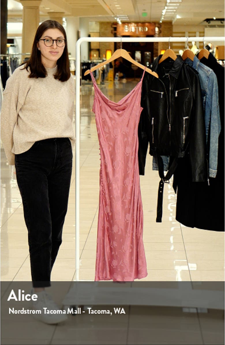 All About You Satin Midi Slipdress, sales video thumbnail