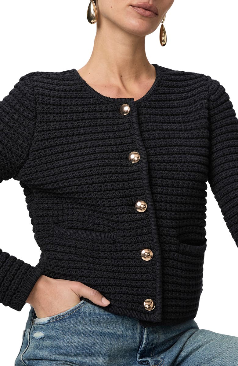 PAIGE Oberon Open Stitch Cardigan, Alternate, color,