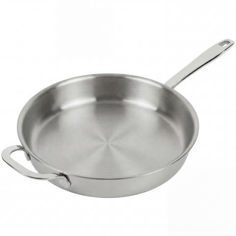 Maestro Professional 5-Ply Stainless Steel Frying Pan