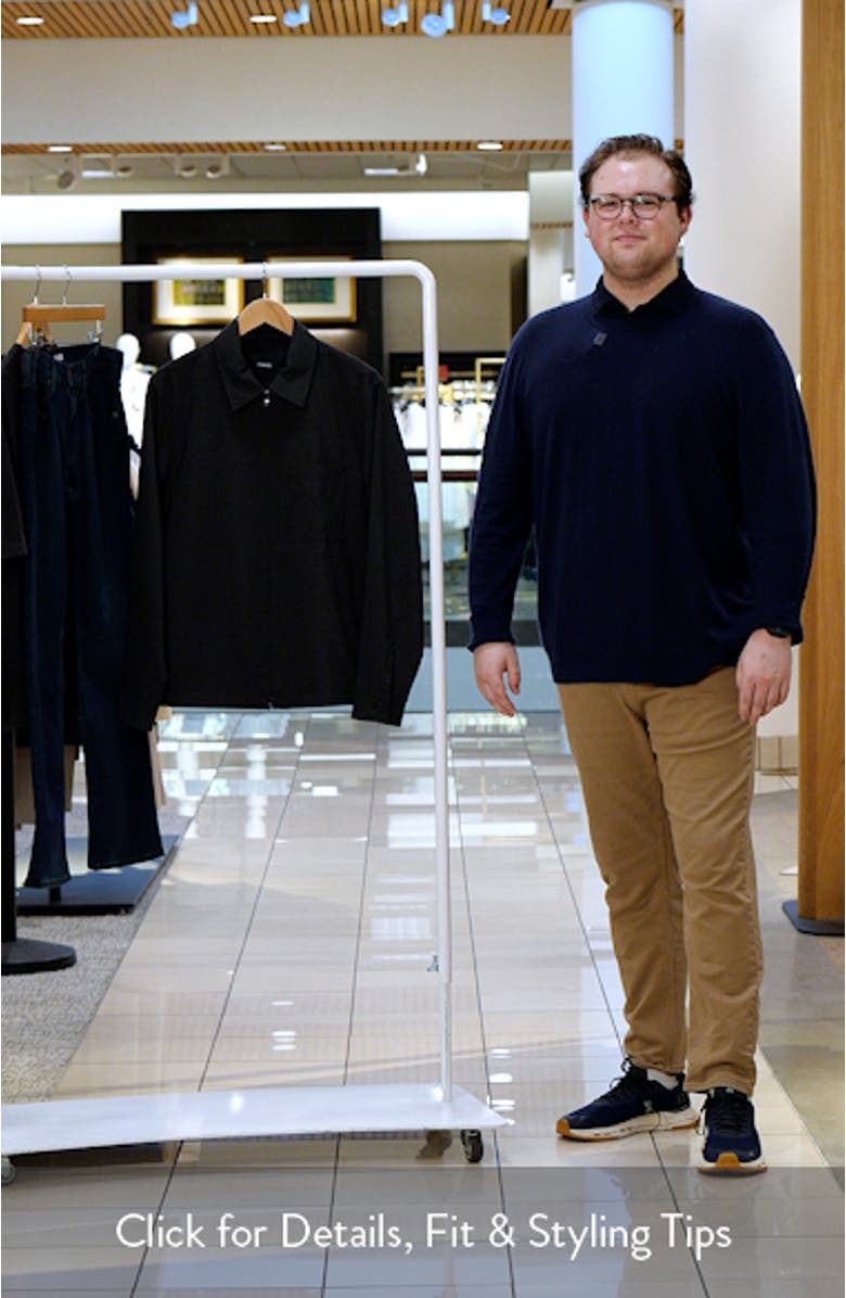 Travel Motion Wool Blend Overshirt, sales video thumbnail