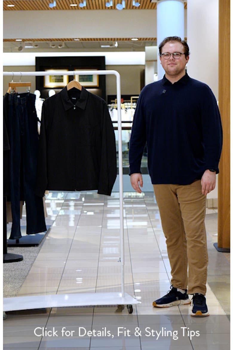 Travel Motion Wool Blend Overshirt video