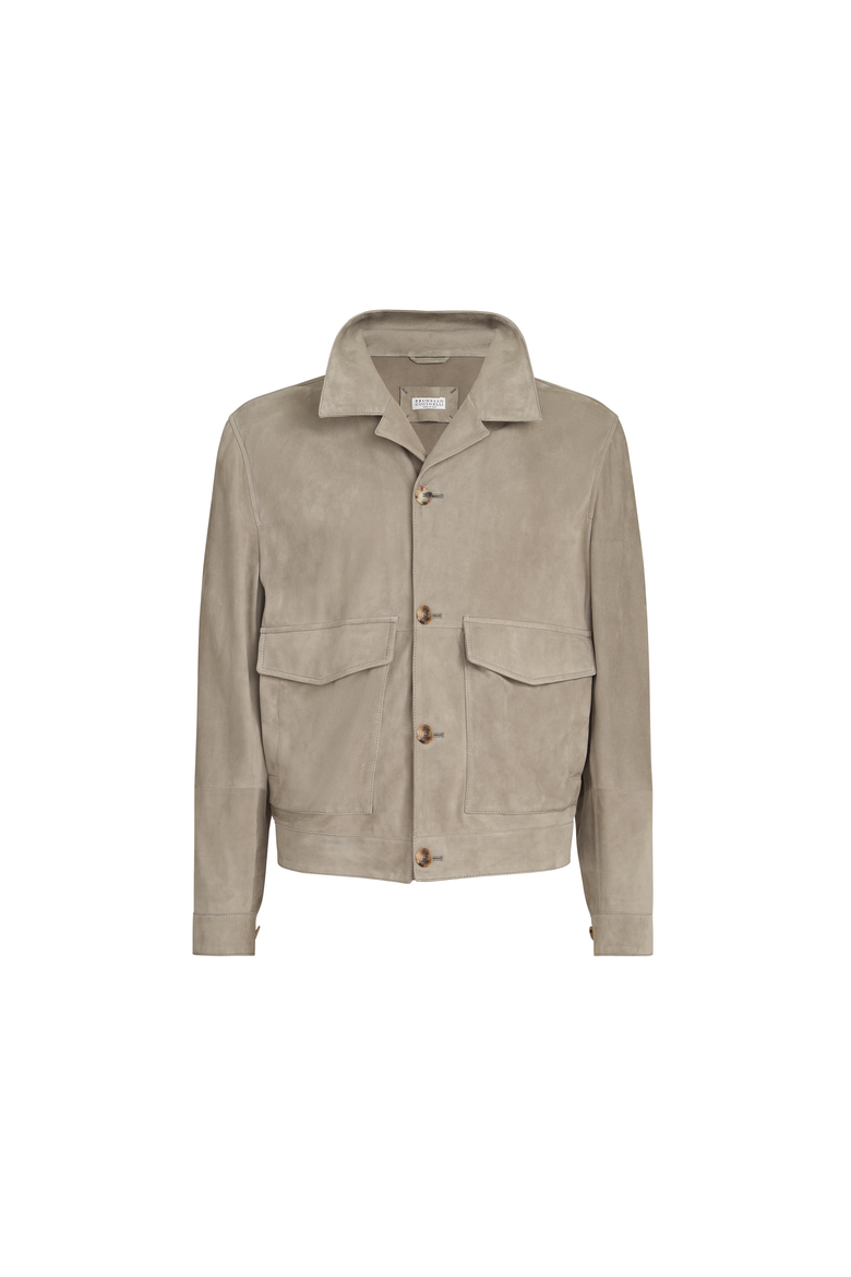 Suede jacket, Alternate, color, Khaki