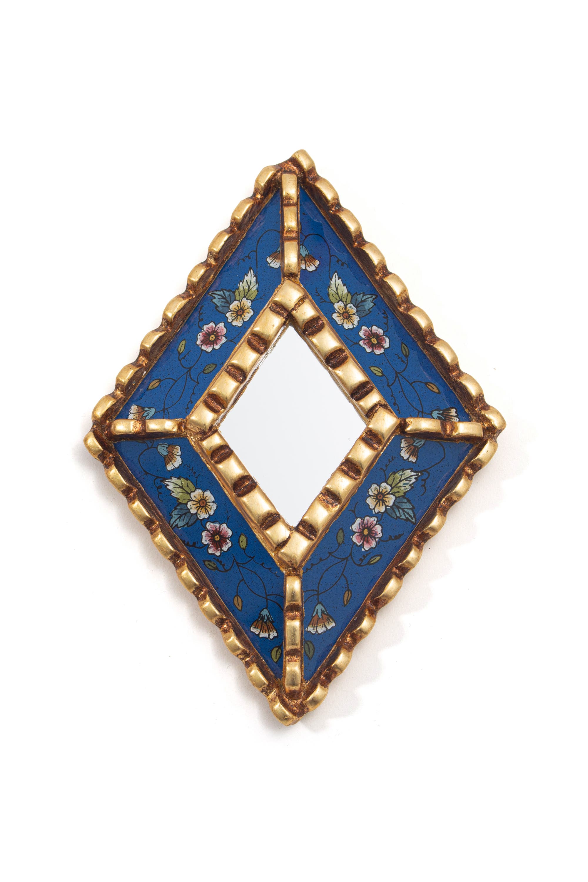 selected Blue and gold accents