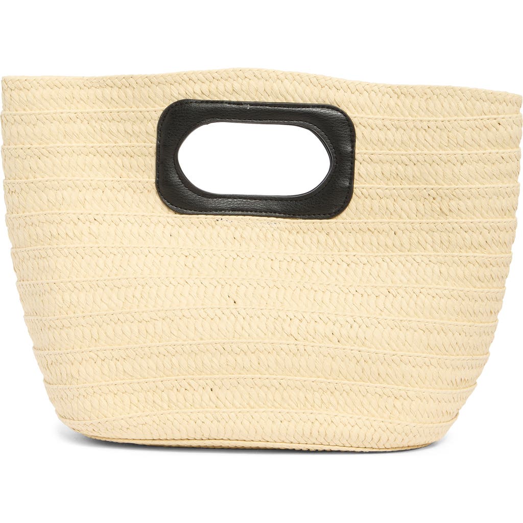 Collection Xiix Raffia Basket Tote Bag