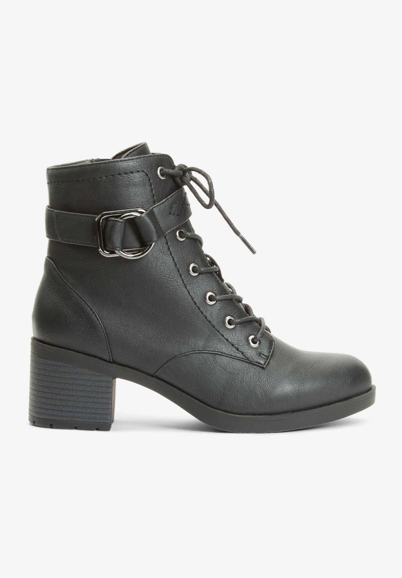 Comfortview The Astrid Bootie, Alternate, color, Black