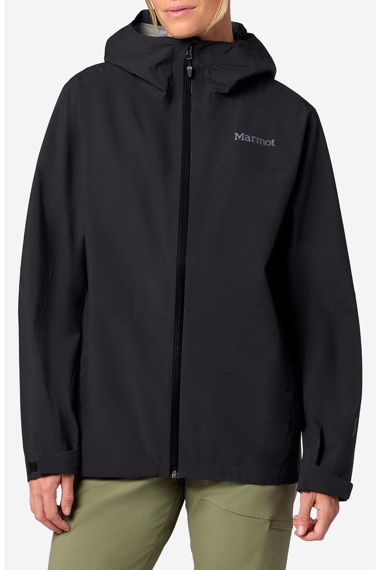 PreCip® Rain Jacket, Main, color, BLACK