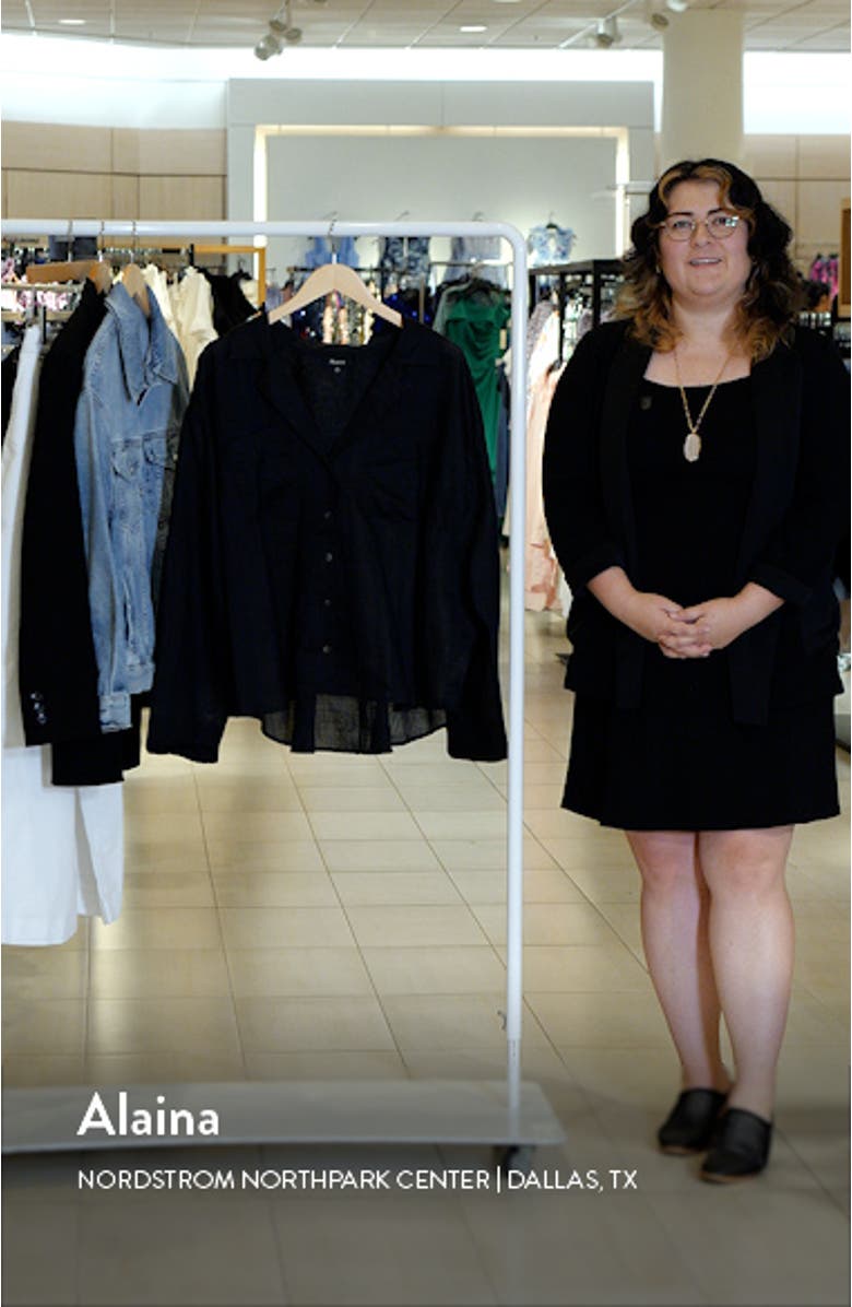 Resort Long Sleeve Ramie Shirt, sales video thumbnail