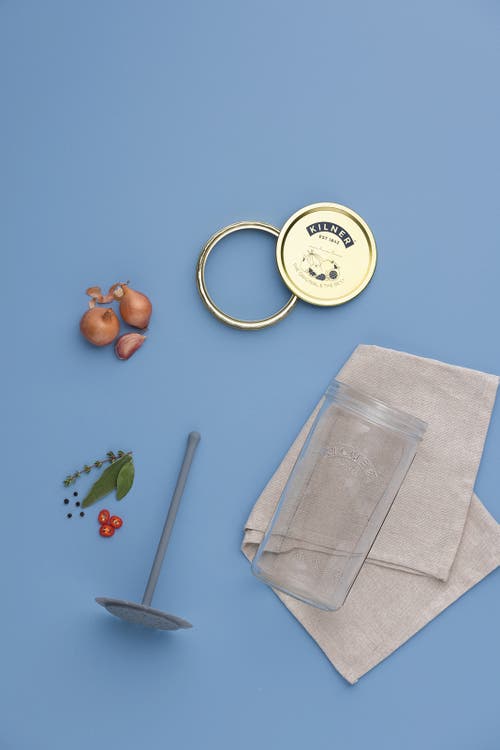 Kilner Pickle Jar With Lifter, 34 Ounce In Transparent