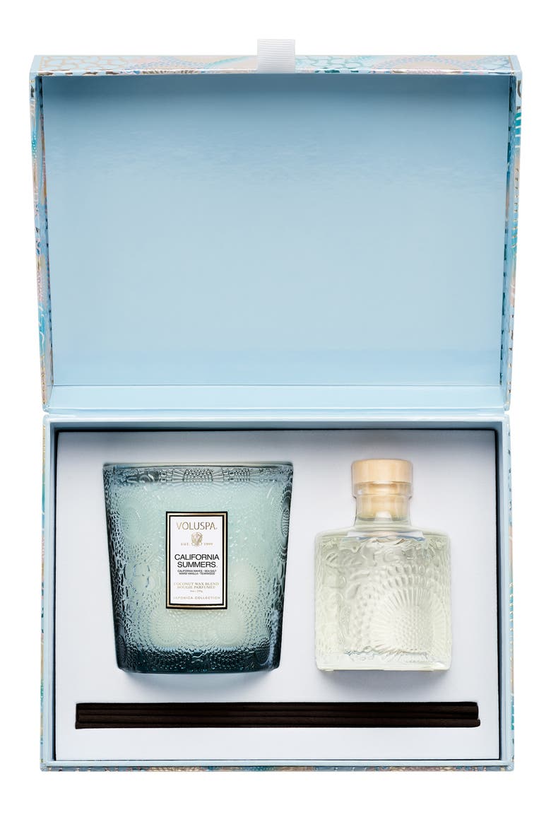 California Summers Getaway Candle & Diffuser Duo, Alternate, color, NO COLOR