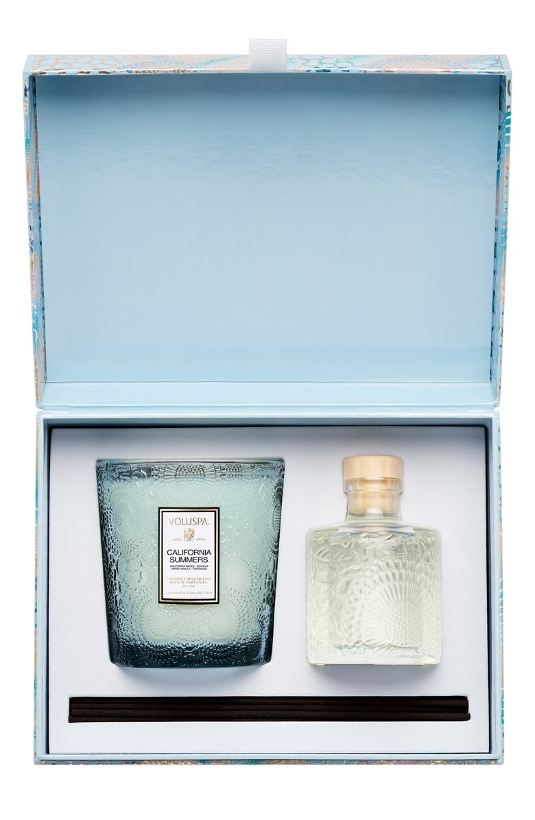 Voluspa California Summers Getaway Candle & Diffuser Duo, Alternate, color,