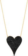 SHYMI Pavé Heart Pendant Necklace
