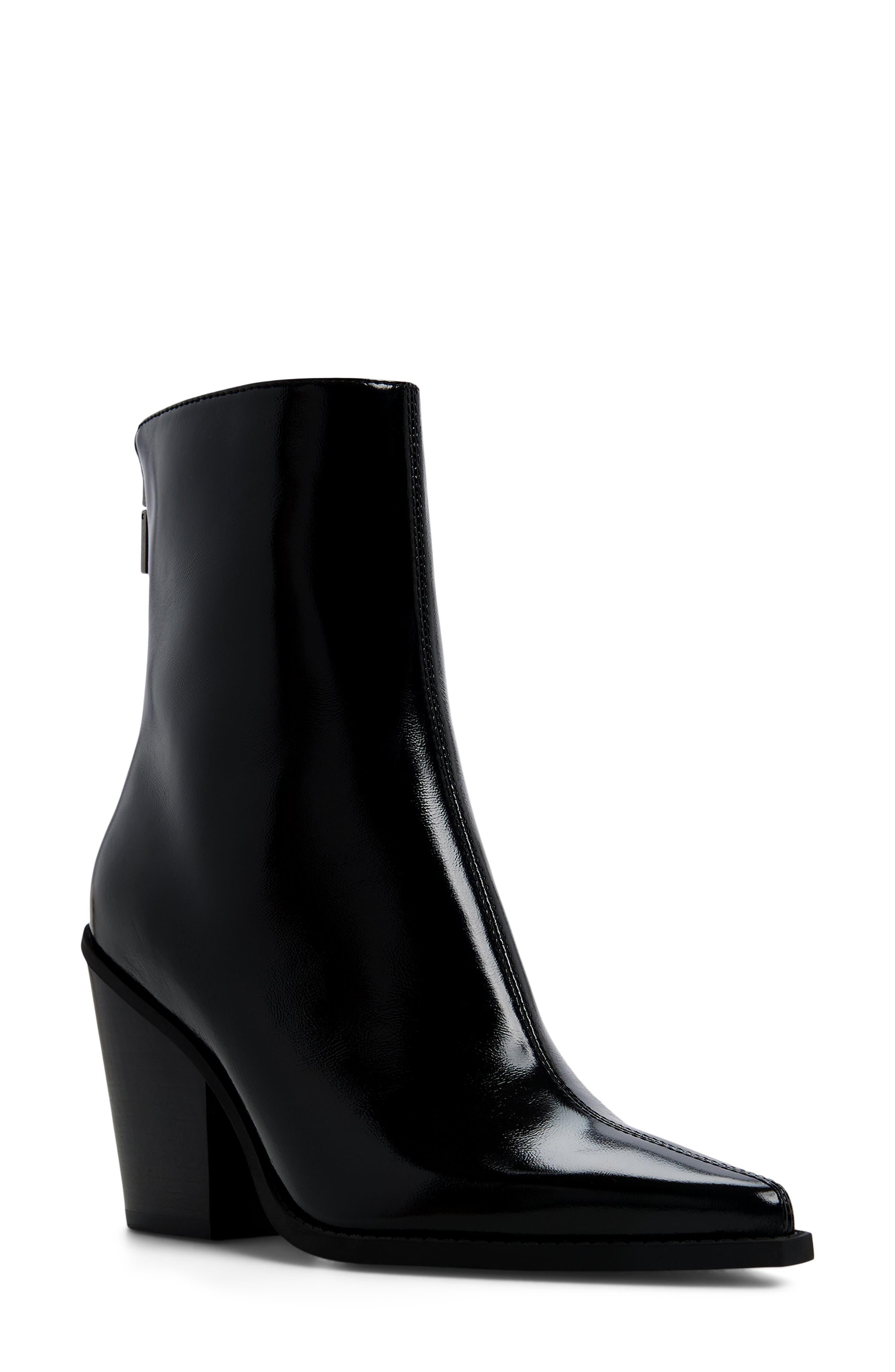 ALDO Norelle Ankle Boot, Main, color, Black