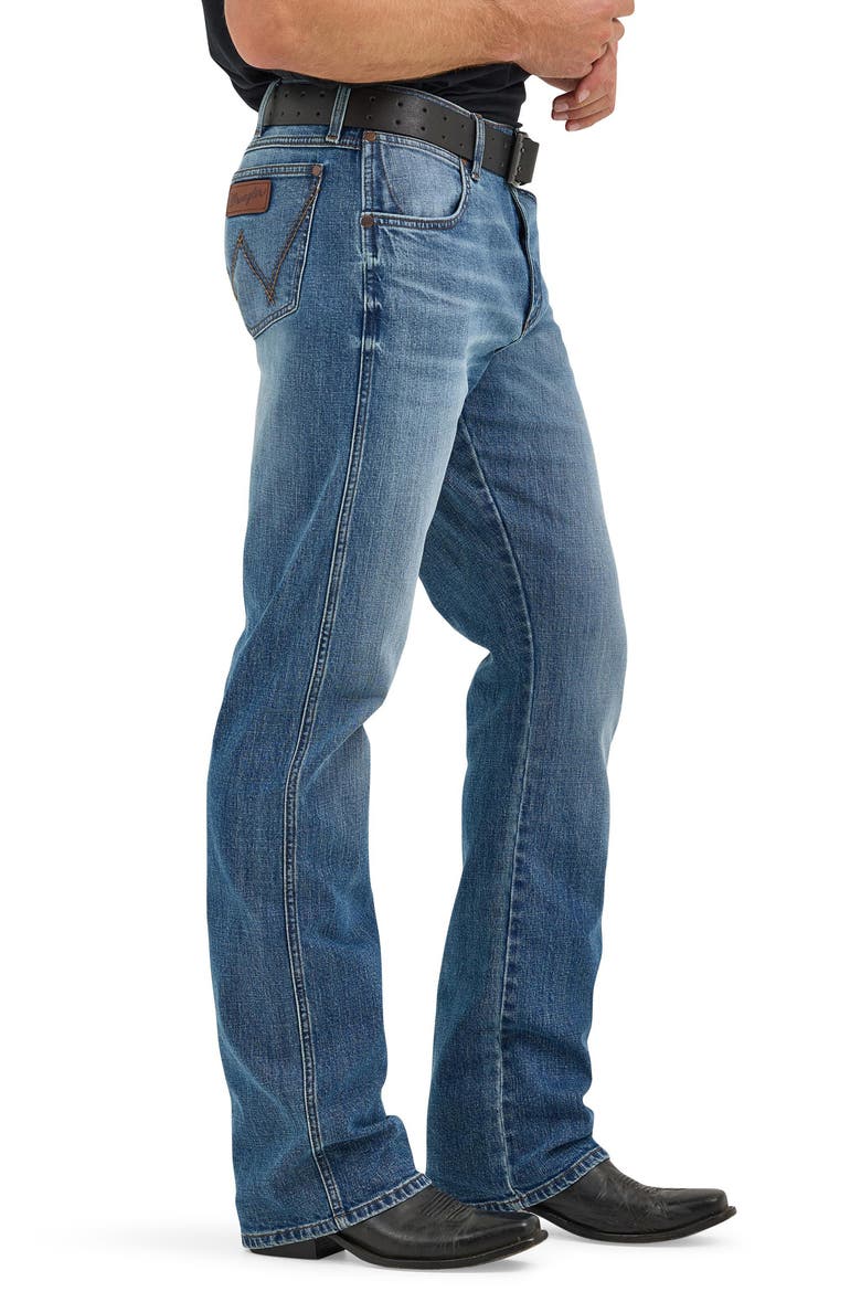 Retro Relaxed Bootcut Jeans, Alternate, color, HARRIS