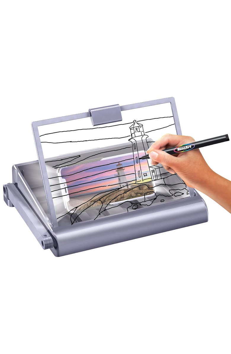 CRA-Z-ART Timeless Creations 2In1 Tracing Desk Drawing Set, Kids, Alternate, color, Multicolored