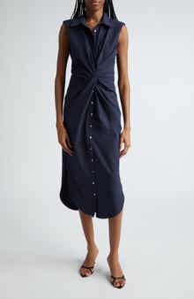 Cinq à Sept Catalina Sleeveless Midi Shirtdress