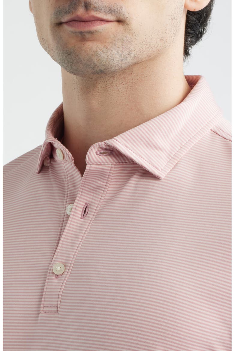 Drive Time Performance Polo, Alternate, color, PINK CALCITE/ FRENCH ROSE