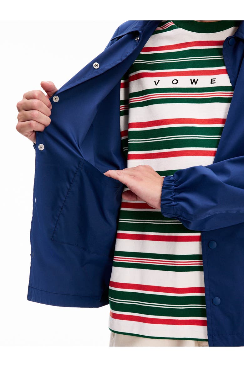 Coach Jacket, Alternate, color, Blue