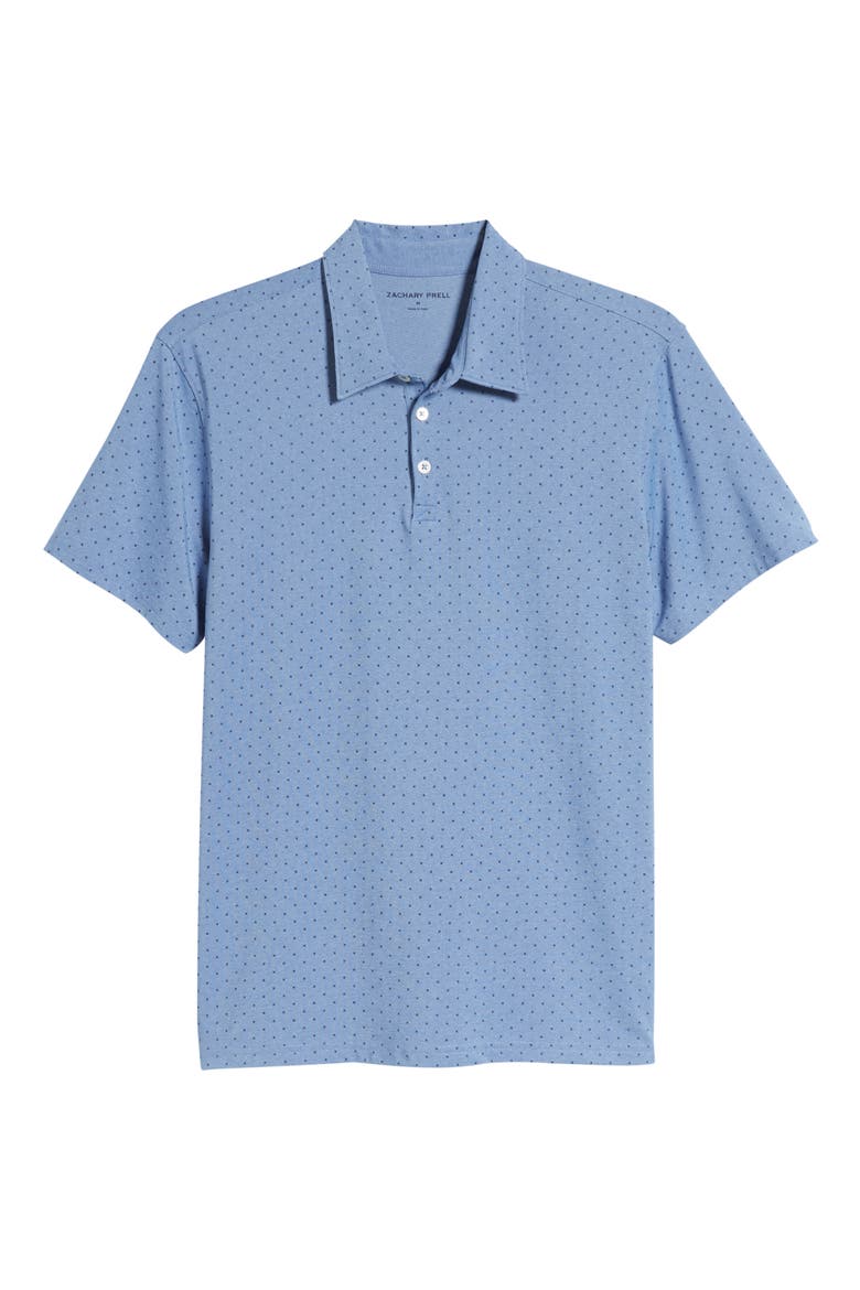 Bayville Regular Fit Dobby Polo, Alternate, color, LT BLUE