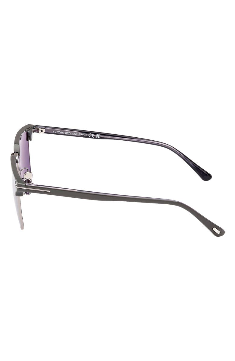 TOM FORD Hudson 55mm Square Sunglasses, Alternate, color,