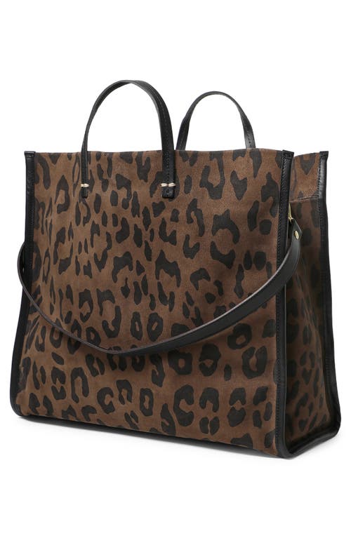 Clare V . Simple Suede Tote In Brown