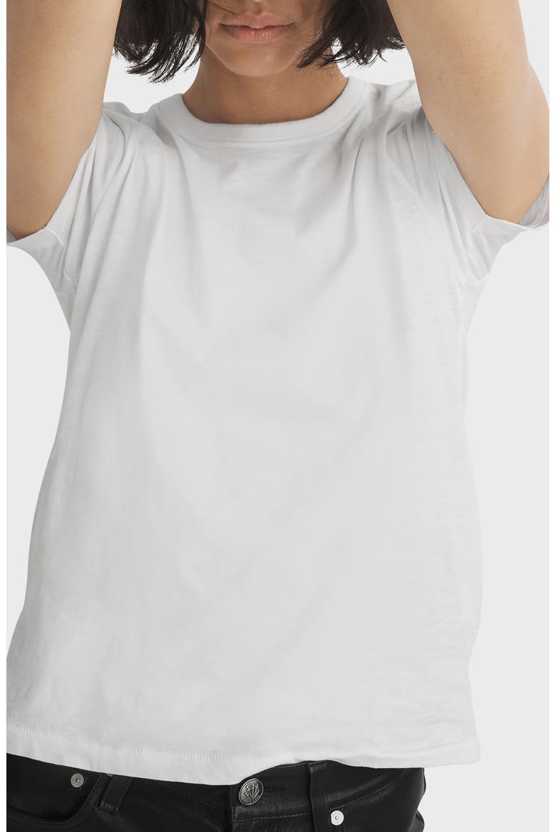 The Slub Tee, Alternate, color, BRIGHTWHT