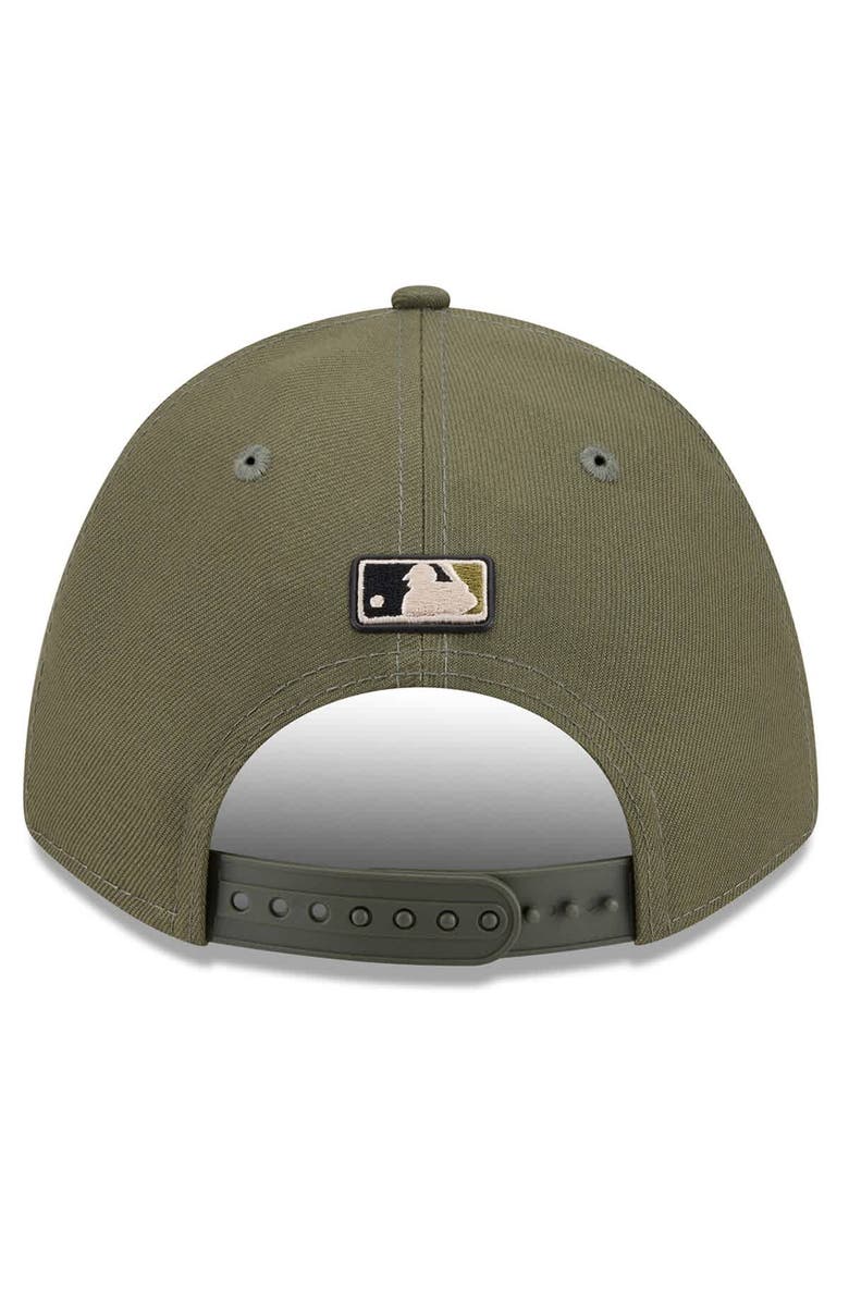 New Era Youth New Era Olive Arizona Diamondbacks 2026 Armed Forces Day 9FORTY M-Crown Adjustable Hat, Alternate, color, Olive
