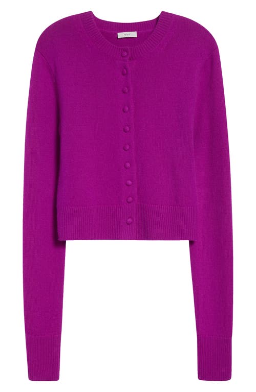 A.l.c . Skyler Cashmere Cardigan In Gold