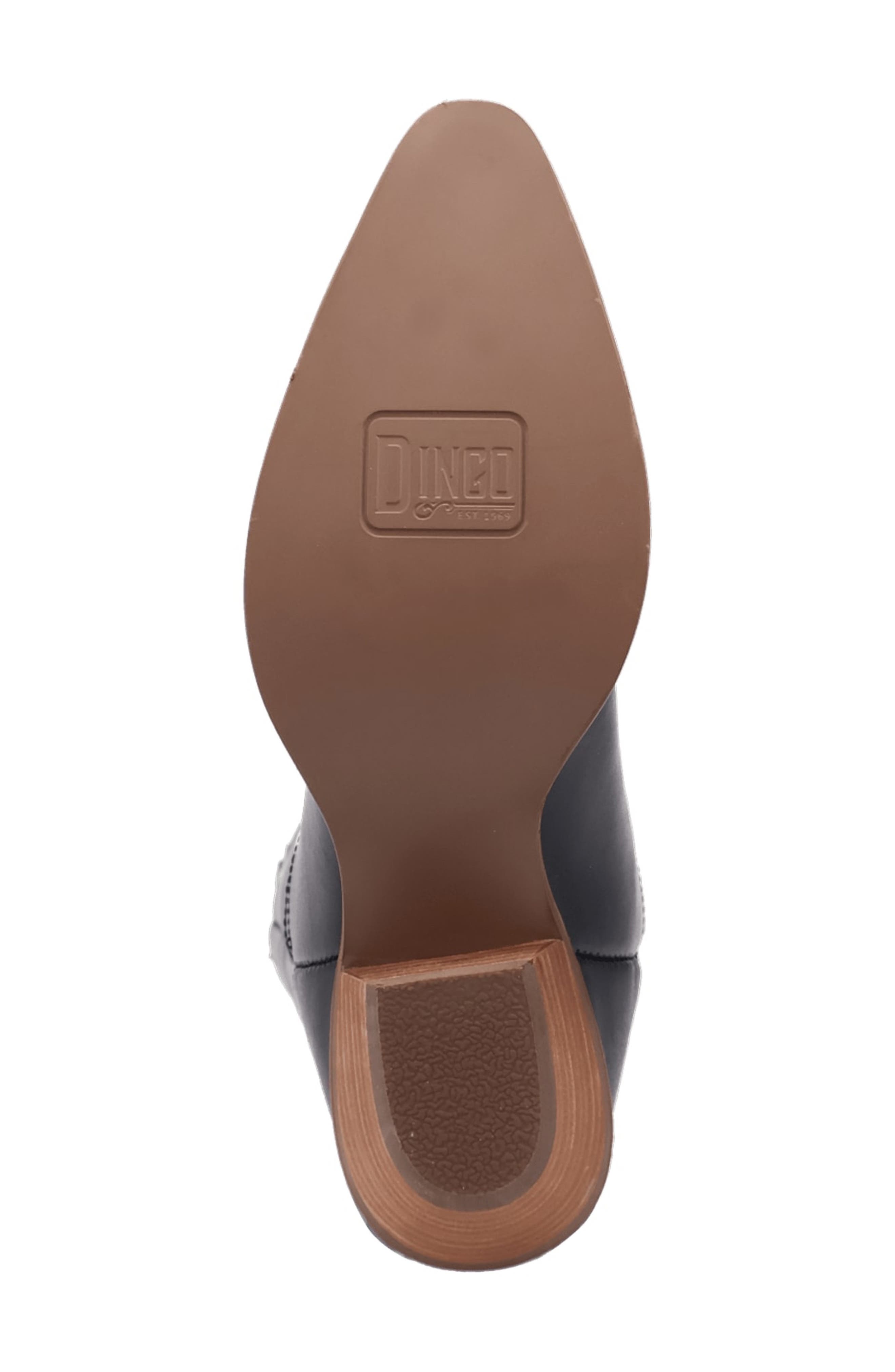 Dingo Thunderbolt Western Boot, Alternate, color, Black