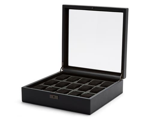 Wolf Axis 15 Piece Watch Box In Powder Coat