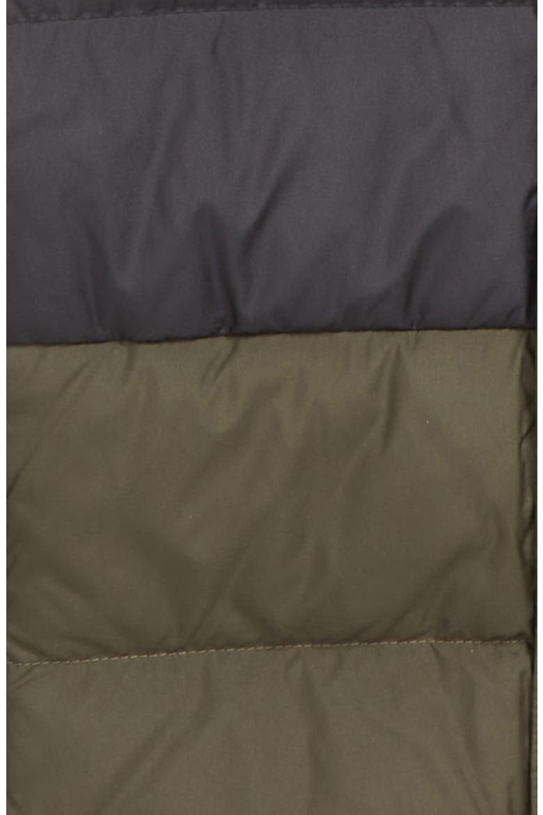 Kids' Water Repellent Fleece Lined 600 Fill Power Down Puffer Jacket, Alternate, color, NEW TAUPE GREEN