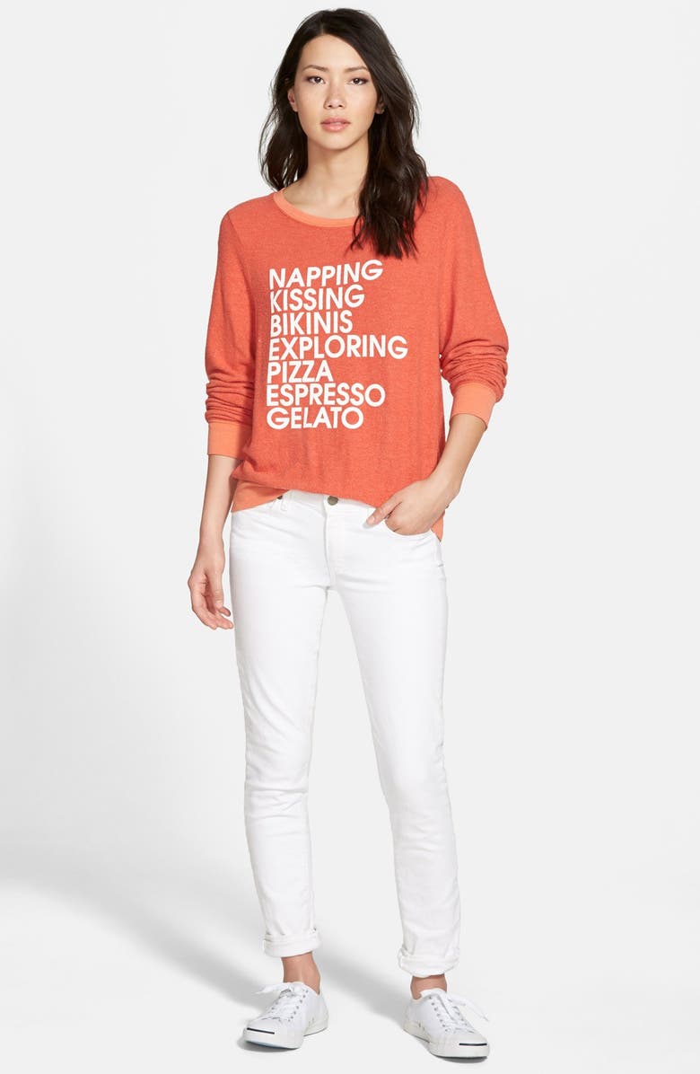 PAIGE 'Skyline' Skinny Jeans, Alternate, color,