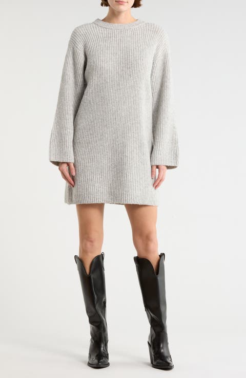Long Sleeve Sweater Dress