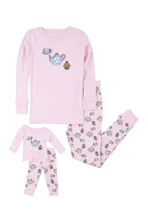 Tea Set Pajama & Matching Doll Pajama Set