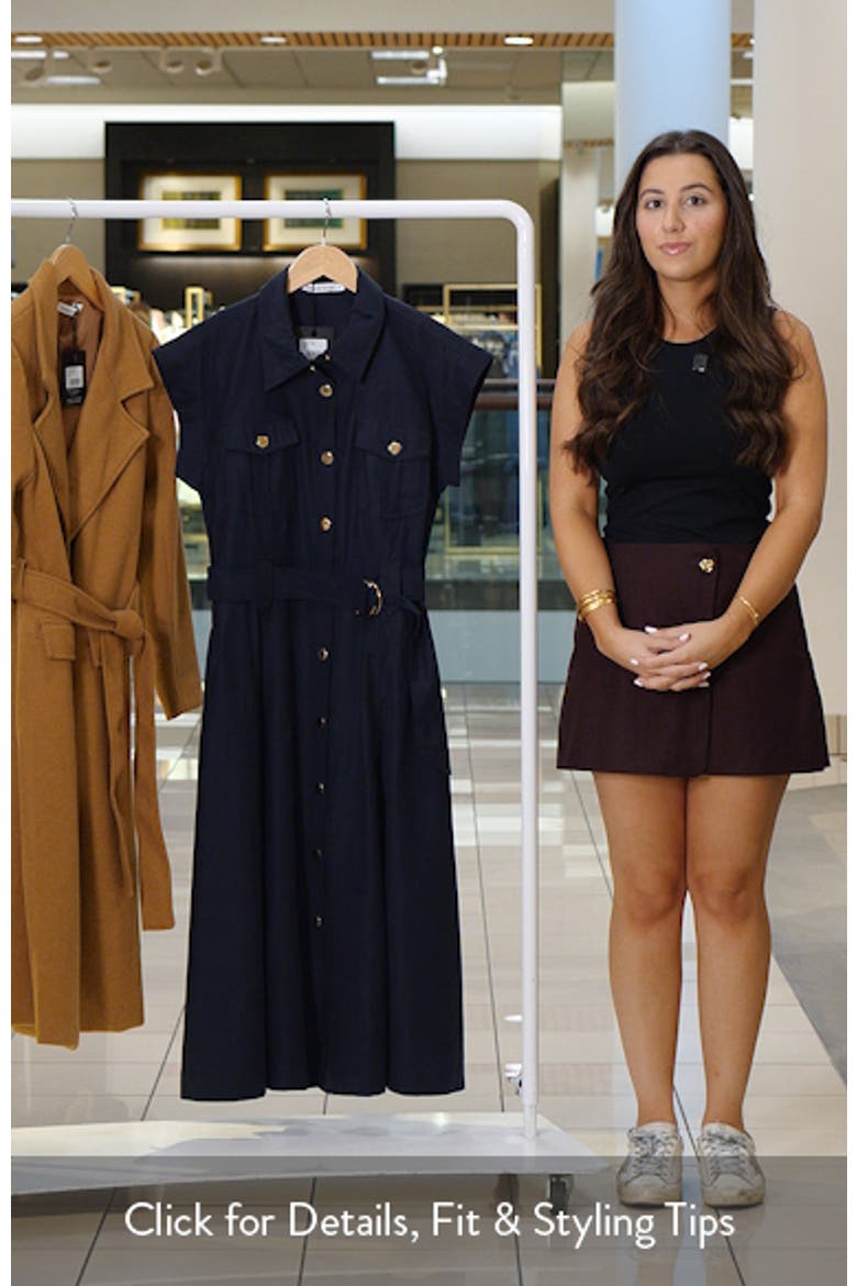 Mayfair Midi Shirt Dress video