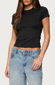 EDIKTED Tay Crop T-Shirt