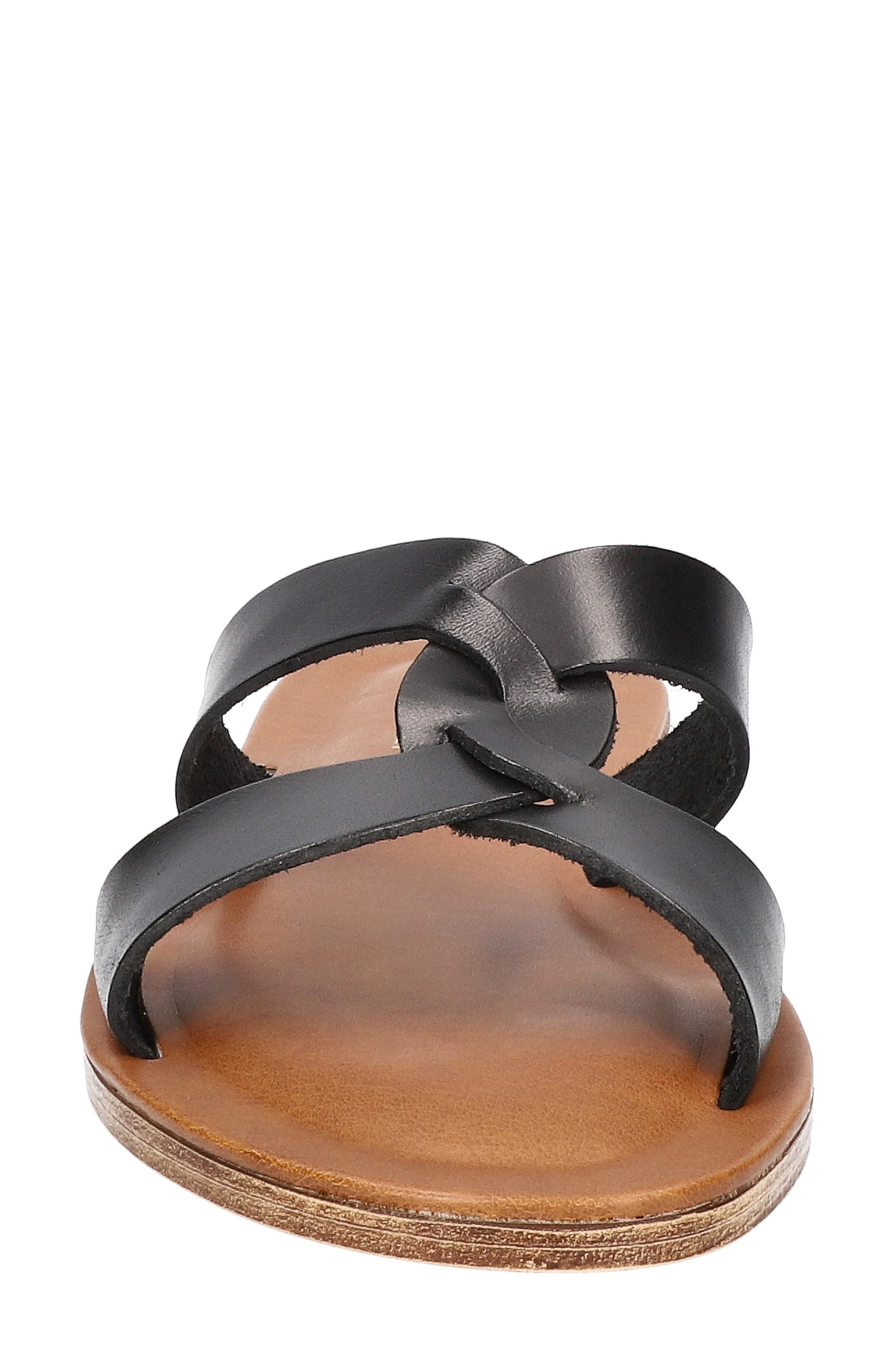 Bella Vita Slide Sandal, Alternate, color, Black