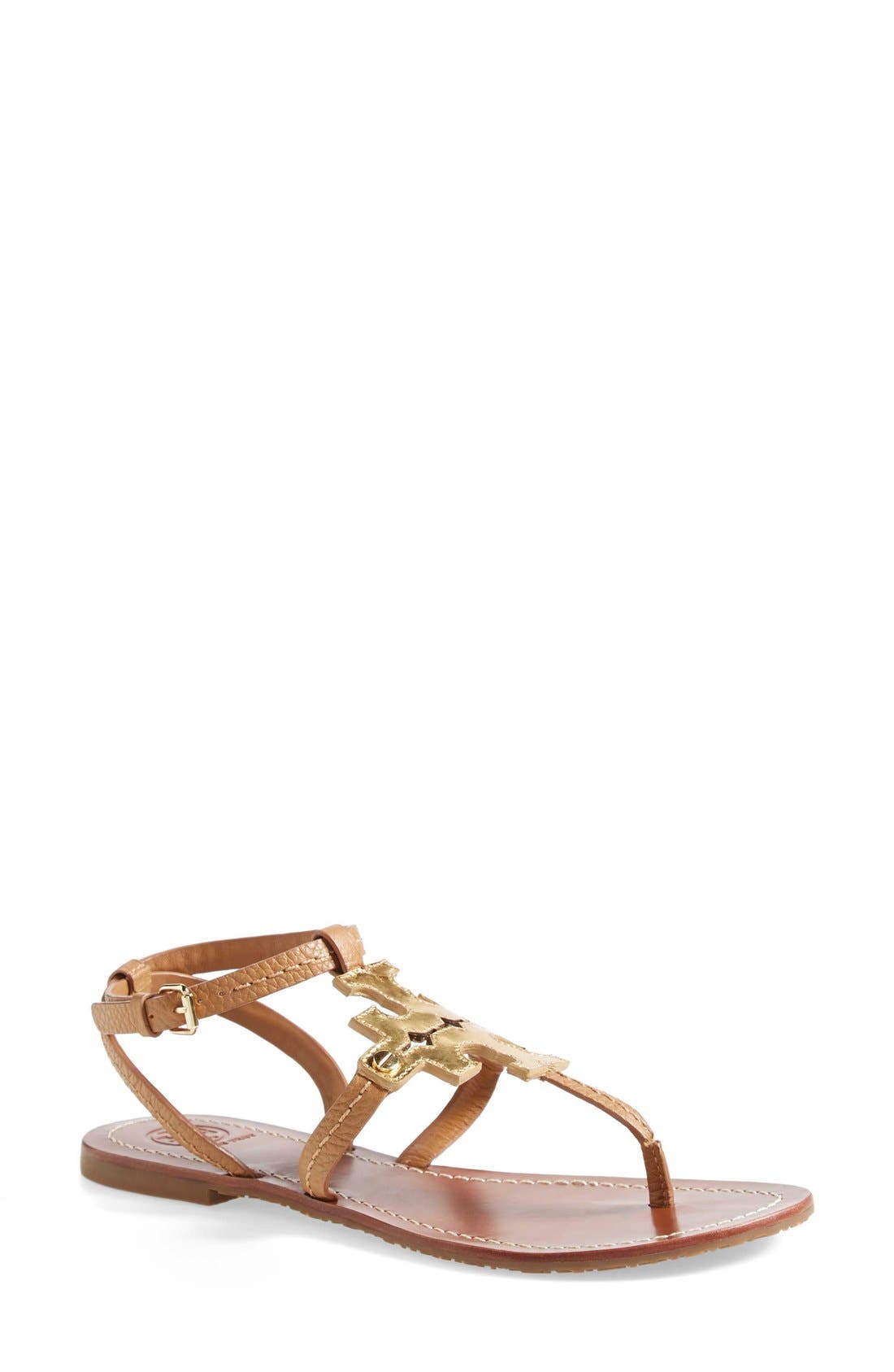 Tory Burch 'Chandler' Leather Sandal, Main, color, 