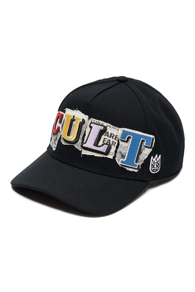 Mesh Back Trucker Baseball Cap, Alternate, color, BLACK