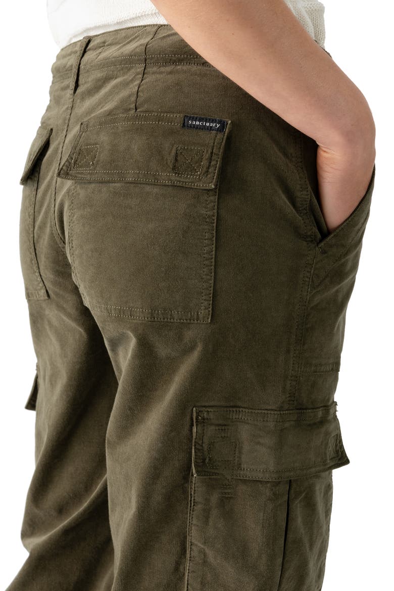 Reissue Wide Leg Cargo Pants, Alternate, color, BURNT OLIVE