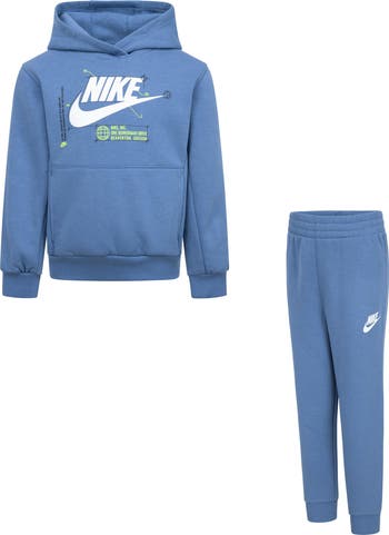 Kids' Futura Wrap Hoodie & Pull-On Pants Set