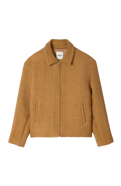 Sandro Zip-up Bomber Jacket