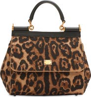 Dolce&Gabbana Sicily Jacquard Handbag