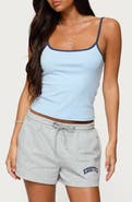 EDIKTED Deanna Stretch Cotton Crop Camisole