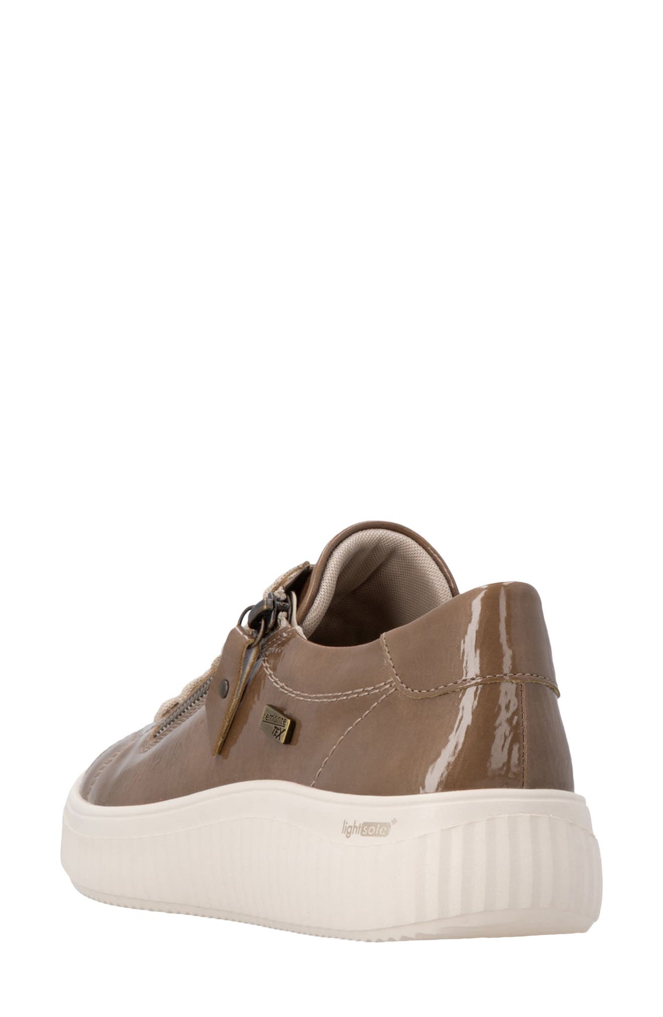 Levke 07 Faux Leather Sneaker, Alternate, color, FANGO