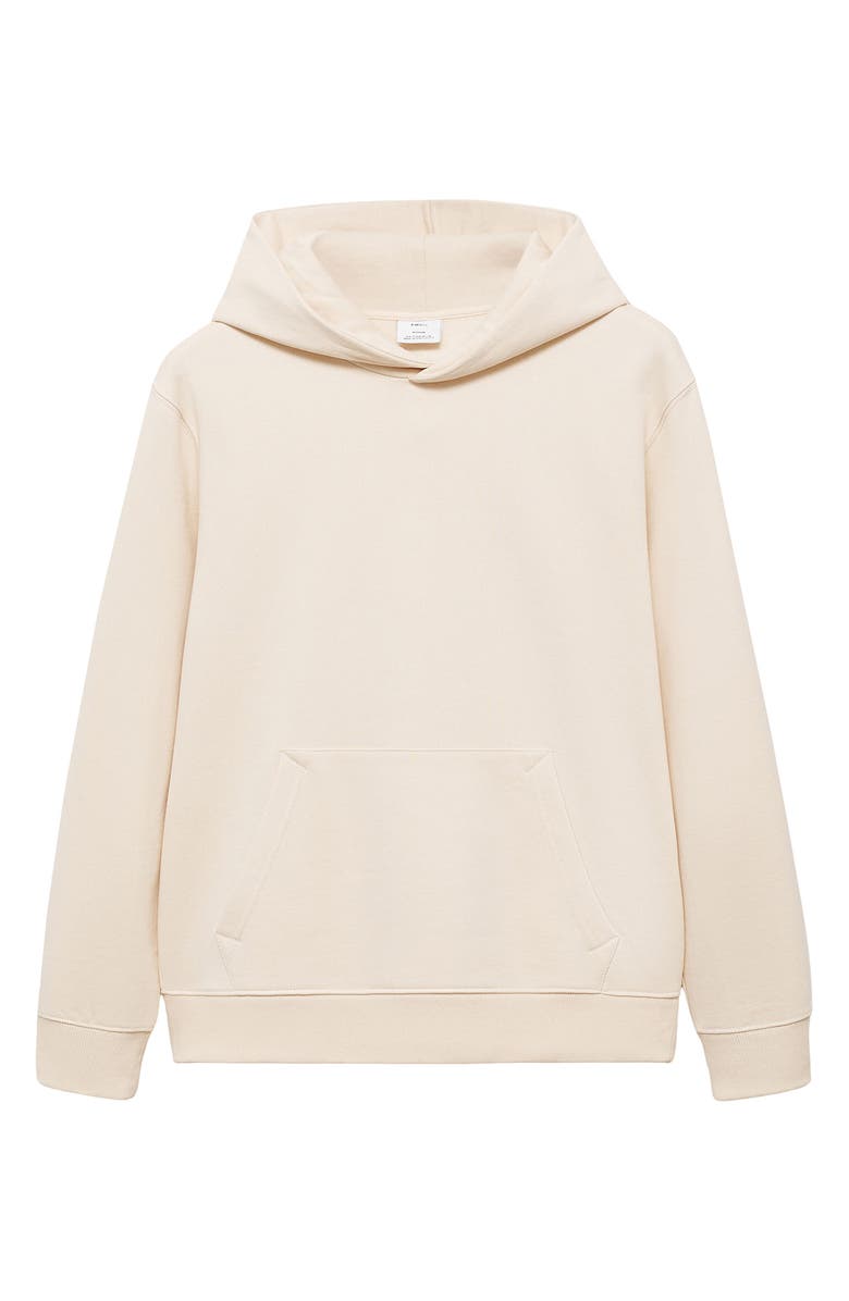 MANGO Regular Fit Cotton Blend Hoodie, Alternate, color, 