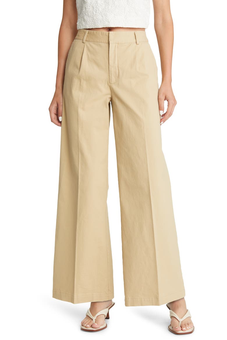 Women's Hipster Low Rise Pants, Main, color, BEIGE
