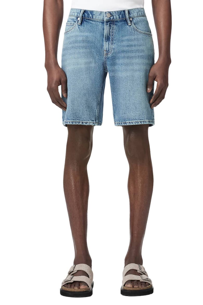 Switch Slim Fit Denim Shorts, Main, color, LIGHT INDIGO