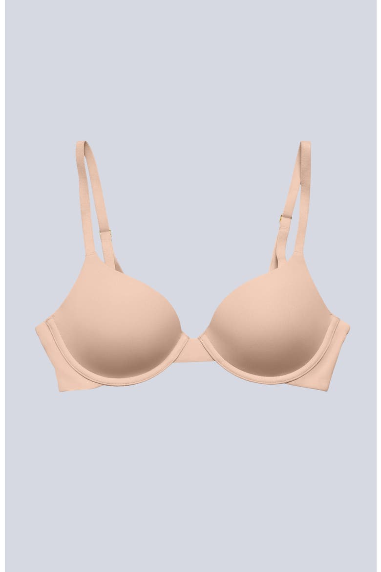 Simply Smooth T-Shirt Bra, Alternate, color, Buff
