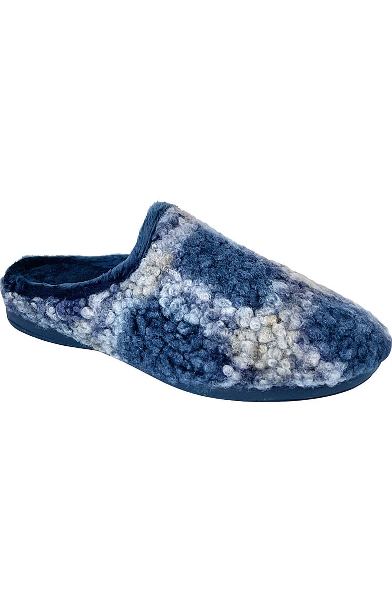 Ron White Lily Mule Slipper, Main, color, Blueberry